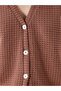 Trendlucky V-Neck Self-Patterned Women's Vest with a Difference - 3