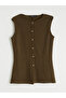 Esvab • Modern & Distinctive Zero Roba Collar Textured Blouse - 6