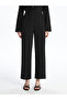 Nevavm Textured Women's Trousers with Elastic Waist - 3