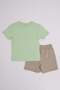 100% Cotton Printed Boys' 2-Piece Set - 2