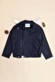 Zippered Pleated Girls' Jacket - 4