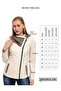 Black Antonia Knitwear Hooded Women's Genuine Leather Coat - 6