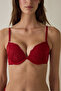 Red Wow Sequin Lace Bra - 2