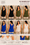 Women's Plus Size Casual Blouse - V-Neck Lace Detailed Undershirt - 8