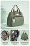 Luna Water Green Mother Baby Care Backpack