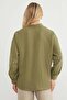 Geometric Embroidered Loose Shirt - 5