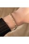 Cm Jewelery Antiallergenic Zircon Stone Honeycomb Bracelet Gold/17+2 cm - 2
