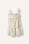 Floral Strappy White Dress Baby Girl H8454A526Hs - 4
