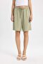 High Waist Short Leg Belmando Shorts I6760AZ24HS - 4