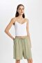 High Waist Short Leg Belmando Shorts I6760AZ24HS - 3