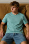 Men's Short Sleeve Comfortable Cotton T-Shirt - 5
