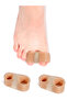 زوج واحد (قطعتان) من فاصل أصابع القدم السيليكوني، مصحح تقوس الإصبع الكبير (Hallux Valgus)، لتصحيح إصبع القدم الكبير والصغير... - 8