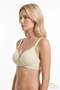 Seamless Bra - Mavelle |   Laser Cut Clip-On and Snap-On Open Front Nursing Bra, Pack of 3 - 5