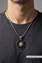Eagle Sun God Handcrafted Stainless Steel Chain Men's Necklace - 2