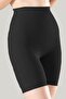 Woman's Black Long Leg Corset with Silicone 34314