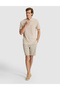 Mink Slim Fit Seersucker Woven Shorts 50309644-Vr052