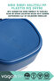 Bento 1200ml Double Color Lunchbox New Collection 2 Layer Stainless Steel Lunch Box with Handle - 6