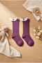 Baby Knee High Socks with Wing Accessories Purple - 3