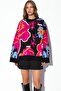 Jacquard Oversize Knitwear Sweater - 8