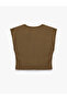 Modal Blend Crew Neck Short Sleeve Basic Pajama Top - 6