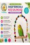 Trendme Uniq Bird Toys Wooden Bell Beaded Swing