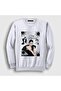 Unisex White Sparkles Jang Wonyoung K-Pop Ive Sweatshirt 620696Tt