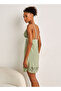 Slip Dress Sleeveless with Robe and Thongs - 5