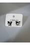 Black Kuromi Figure Children's Earrings – Cute, Trendy, and Hypoallergenic Design