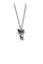 Unisex Necklace with Minimum Winged Angel Figure – 60 cm Elegant Chain Guardian Jewelry