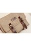 Design 01 Canvas - Leather Sand Postman Bag - 4