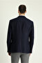 8 Drop Muscle Fit Long Athletic Cut Patterned Sports Jacket - 2