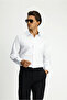 Non Iron Satin - Long Sleeve Classic Cotton Shirt