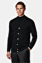 V-Neck Buttoned Embroidered Wool Knitwear Cardigan