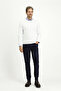 Crew Neck Regular Fit Cotton Cashmere Knitwear Sweater - 3