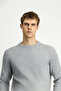 Crew Neck Regular Fit Wool Knitwear Sweater - 4