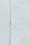 Long Sleeve Slim Fit Slim Fit Printed Cotton Shirt - 3