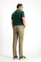 Regular Fit Standard Cut Lycra Patterned Canvas / Chino Trousers - 5