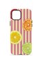 iPhone 14 Vorian Double Layer Case Citrus Fiesta Stripe - 4