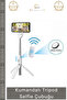 # Tripodstick Foldable Stable Shooting Rotatable Bluetooth Portable Remote Control Tripod Selfie Stick