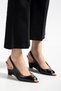 Women's Wedge Heeled Evening Dress Shoes - 3