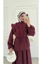 Molly Nelly Women's Stylish Suit with Voile Skirt - 4