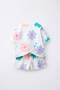 Girl's Cotton Floral Patterned T-Shirt and Shorts Set - 2
