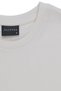 Women's Vision Crew Neck Premium Quality Dense Textured Cotton T-Shirt Cream W101-R0220-02 - 6