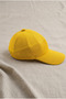 Unisex Sports Mesh Mercerized Tennis Cap Summer Yellow - 4
