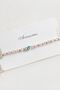 Nazar Crystal Macrame Rope Bracelet 6 mm - Pink - 3