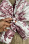 Digital Printing French Country Bow Oven Ornament Decorative Filled Soft Handmade - 4