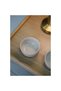 Set of 3 Ceramic Cream Colored, Cinnamon Patterned, Sauce Bowl, Snack Bowl, Turkish Delight Bowl Mini Bowls 7 X 3.5 cm - 3
