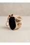 Premium Suede Ethnic Patterned Mini Coin Purse and AirPods Wallet Shaped Keychain Bag Charm - 2