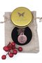 Velvet Copper Lotus Mandala Copper Necklace Handmade Boho Spiritual Gift - 7