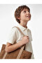 Striped Khaki Boys' Shorts 6Skb40110Tk - 3